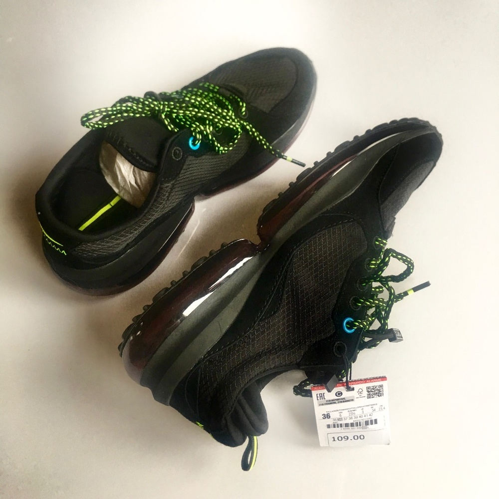 🍋NWT Zara technical sneakers